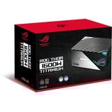 ASUS ROG THOR Titanium modulaire 1600 watt voeding  Zwart, 10x PCIe, 10x PCIe, Kabelmanagement