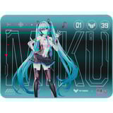 ASUS TUF Gaming x Hatsune Miku Bundel, gaming toetsenbord Turquoise/wit, US lay-out, opto mechanisch, 96%, RGB, 12.000 Dpi