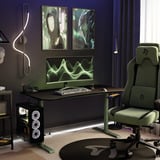 Arozzi Arena Medium Gaming Desk - Forest Green Groen