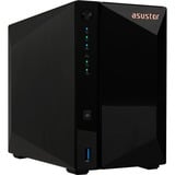 Asustor Drivestor 2 Pro Gen2 incl. 2x WD Red Plus 4 TB harde schijf nas Zwart, USB
