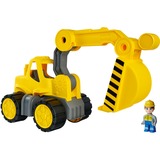 BIG Power Worker Graafmachine met figuur Speelgoedvoertuig 