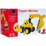 BIG Power Worker Graafmachine met figuur Speelgoedvoertuig 