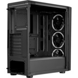 Cooler Master CMP 510 ARGB midi tower behuizing Zwart | 2x USB-A | RGB | Tempered Glass