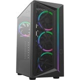 Cooler Master CMP 510 ARGB midi tower behuizing Zwart | 2x USB-A | RGB | Tempered Glass