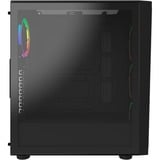 Cooler Master CMP 510 ARGB midi tower behuizing Zwart | 2x USB-A | RGB | Tempered Glass