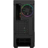 Cooler Master CMP 510 ARGB midi tower behuizing Zwart | 2x USB-A | RGB | Tempered Glass