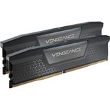 Corsair 64 GB DDR5-6000 (2x 32 GB) Dual-Kit werkgeheugen Zwart, CMK64GX5M2D6000C40, Vengeance, XMP 3.0