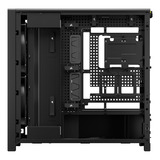 Corsair FRAME 5000D WOOD RS midi tower behuizing Zwart/houtkleur | 3x USB-C | Tempered Glass