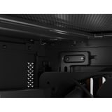 Corsair FRAME 5000D WOOD RS midi tower behuizing Zwart/houtkleur | 3x USB-C | Tempered Glass