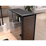 Corsair FRAME 5000D WOOD RS midi tower behuizing Zwart/houtkleur | 3x USB-C | Tempered Glass