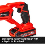 EINHELL Accu reciprozaag TE-AP 18 Li Solo Rood/zwart, Accu en oplader niet inbegrepen