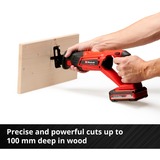 EINHELL Accu reciprozaag TE-AP 18 Li Solo Rood/zwart, Accu en oplader niet inbegrepen