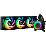 EKWB EK-Nucleus AIO CR360 Lux D-RGB waterkoeling Zwart, 4-pins PWM fan-connector