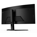 GIGABYTE G34WQC A 34" Curved UltraWide gaming monitor Zwart, 2x HDMI, 2x DisplayPort, Sound