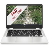 HP Chromebook x360 14a-ca0107nd (4R8V0EA) 14" 2-in-1 laptop Zilver | 64 GB eMMC | WiFi 5 | Touch | Chrome OS