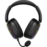 Hator Phoenix 2 Wireless over-ear gaming headset Zwart, RGB, 2.4GHz, Bluetooth, USB