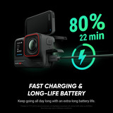 Insta360 Ace Pro action sport 8K videocamera Zwart