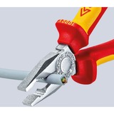 KNIPEX Combitang 03 06 180 combinatietang Rood/geel, VDE-getest