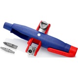 KNIPEX Stiftschakelkastsleutel 00 11 07 dopsleutel Blauw/rood, Lengte 145 mm