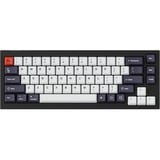 Keychron JM-49 OEM Dye-Sub PBT Keycap Set - Bluish Black White keycaps Donkerblauw/wit