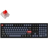 Keychron K10 Pro-H1, toetsenbord Zwart, US lay-out, Keychron K Pro Red, RGB leds, Double-shot PBT, hot swap, USB-C | Bluetooth 5.1