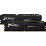 Kingston FURY 64 GB DDR5-6000 Kit werkgeheugen Zwart, KF560C40BBK2-64, Beast, XMP