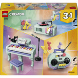 LEGO Creator 3-in-1 - Piano met kat Constructiespeelgoed 31392