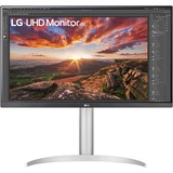 LG 27UP850N-W 27" 4K Ultra HD Monitor Zilver, 2x HDMI, 1x DisplayPort, 2x USB-A 3.2 (5 Gbit/s), 1x USB-C