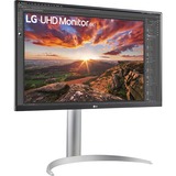 LG 27UP850N-W 27" 4K Ultra HD Monitor Zilver, 2x HDMI, 1x DisplayPort, 2x USB-A 3.2 (5 Gbit/s), 1x USB-C