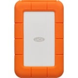 LaCie Rugged SECURE 2 TB externe harde schijf Wit/oranje, STFR2000403, USB-C