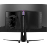 MSI MPG 321CURX QD-OLED 31.5" 4K UHD curved gaming monitor Zwart, 2x HDMI, DisplayPort, 2x USB-A, USB-B, USB-C, 240 Hz