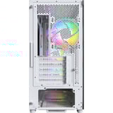 Montech X5M midi tower behuizing Wit | 2x USB-A | 1x USB-C | RGB | Tempered Glass