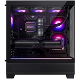 Phanteks XT View midi tower behuizing Zwart | 1x USB-A | 1x USB-C | RGB | Tempered Glass