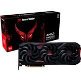 PowerColor Radeon RX 9070 Red Devil 16GB OC grafische kaart Zwart, RDNA4, GDDR6, 3x DisplayPort, 1x HDMI
