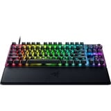 Razer Huntsman V3 Pro TKL, gaming toetsenbord Zwart, US lay-out, Razer Analog Optical, TKL, RGB leds, Doubleshot PBT