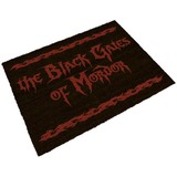 SD Toys Lord of the Rings: 20th Anniversary - The Black Gates of Mordor Doormat Logo 60X40 deurmat Zwart/rood