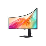 Samsung ViewFinity S49F950UAU 49" Curved UltraWide monitor Zwart, 2x HDMI, DisplayPort, 3x USB-A, USB-B, USB-C, RJ-45
