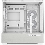 Sharkoon MK7 ARGB mini tower behuizing Wit | 2x USB-A | 1x USB-C | RGB | Tempered Glass