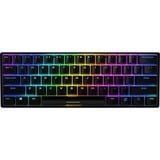 Sharkoon SKILLER SGK50 S4, gaming toetsenbord Zwart, US lay-out, Kailh Red, RGB leds, Hot-swappable, 60%