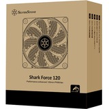 SilverStone Shark Force 120 case fan Zwart