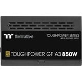 Thermaltake Toughpower GF A3 Gold 850W - TT Premium Edition voeding  Zwart, 4x PCIe, 12VHPWR, Kabelmanagement