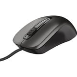 Trust Carve USB Mouse Zwart, 1200 Dpi