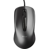 Trust Carve USB Mouse Zwart, 1200 Dpi