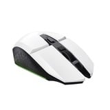 Trust GXT 110 Felox Draadloze Gaming Muis met LED-verlichting Wit, RGB | 800 - 4800 dpi