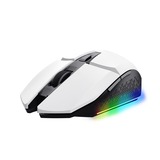 Trust GXT 110 Felox verlichte draadloze gaming muis Wit, RGB | 800 - 4800 dpi