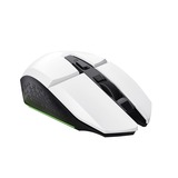 Trust GXT 110 Felox verlichte draadloze gaming muis Wit, RGB | 800 - 4800 dpi