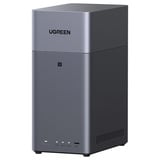 UGREEN DH2300 incl. 2x Seagate IronWolf 4 TB harde schijf nas Grijs, 1GbE, HDMI, USB