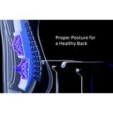 Vertagear PL4800 gamestoel Zwart/wit, ContourMax Lumbar, VertaAir, Hygennx