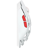WLMouse Beast X Medium V2 Wireless Gaming Mouse - White/Red Wit/rood, 50 - 50.000 dpi, 8K, 2.4GHz / USB-C