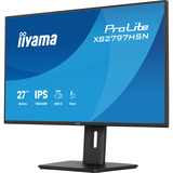 iiyama ProLite XB2797HSN-B1 27" monitor Zwart, 100 Hz, HDMI, DisplayPort, USB-C, LAN, Audio
